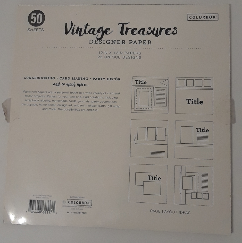 Colorbok 68lb Designer Single-Sided Paper - Picture 2 of 12